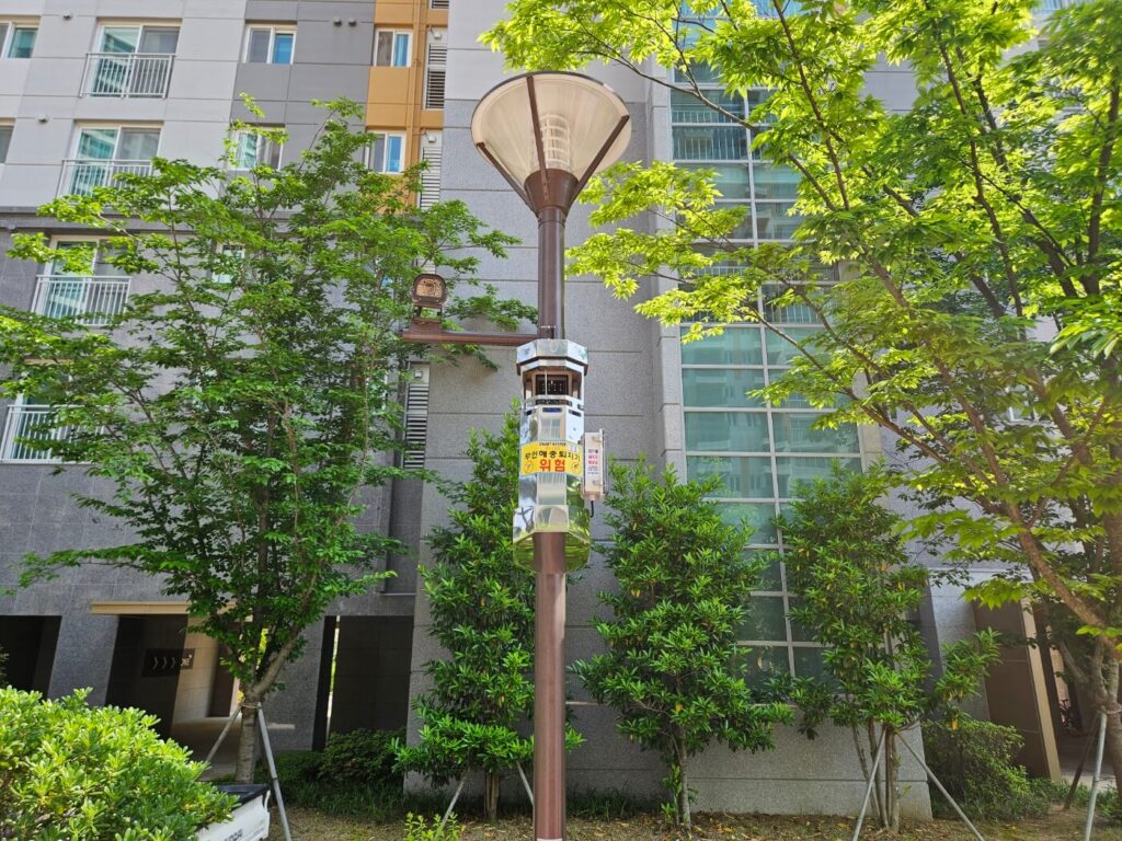 야외용 포충기 스마트키퍼 진주혁신중흥S클래스6단지